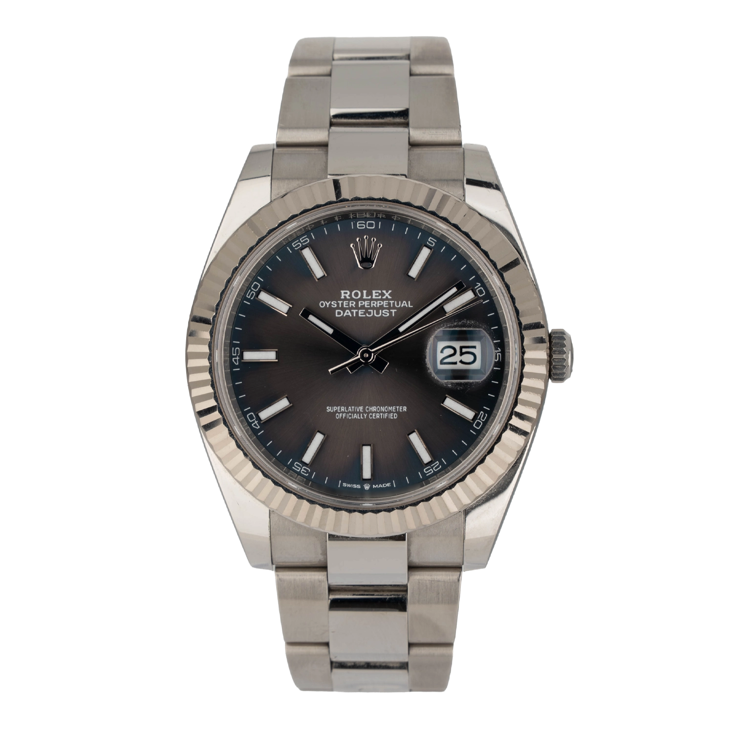 Rolex Datejust 41 - Rhodium