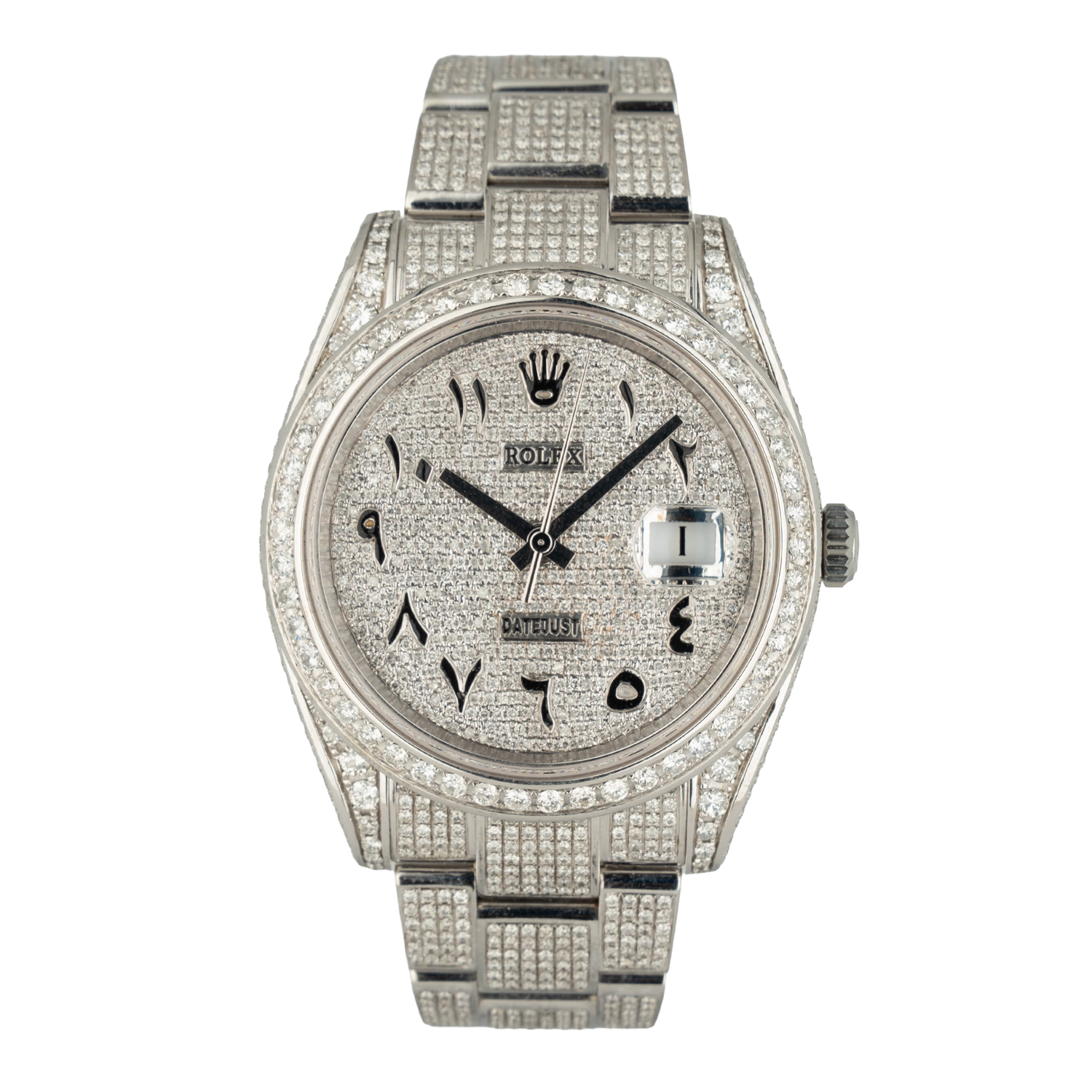 Rolex Datejust 41 - FULL ICED OUT | ARABIC DIAL