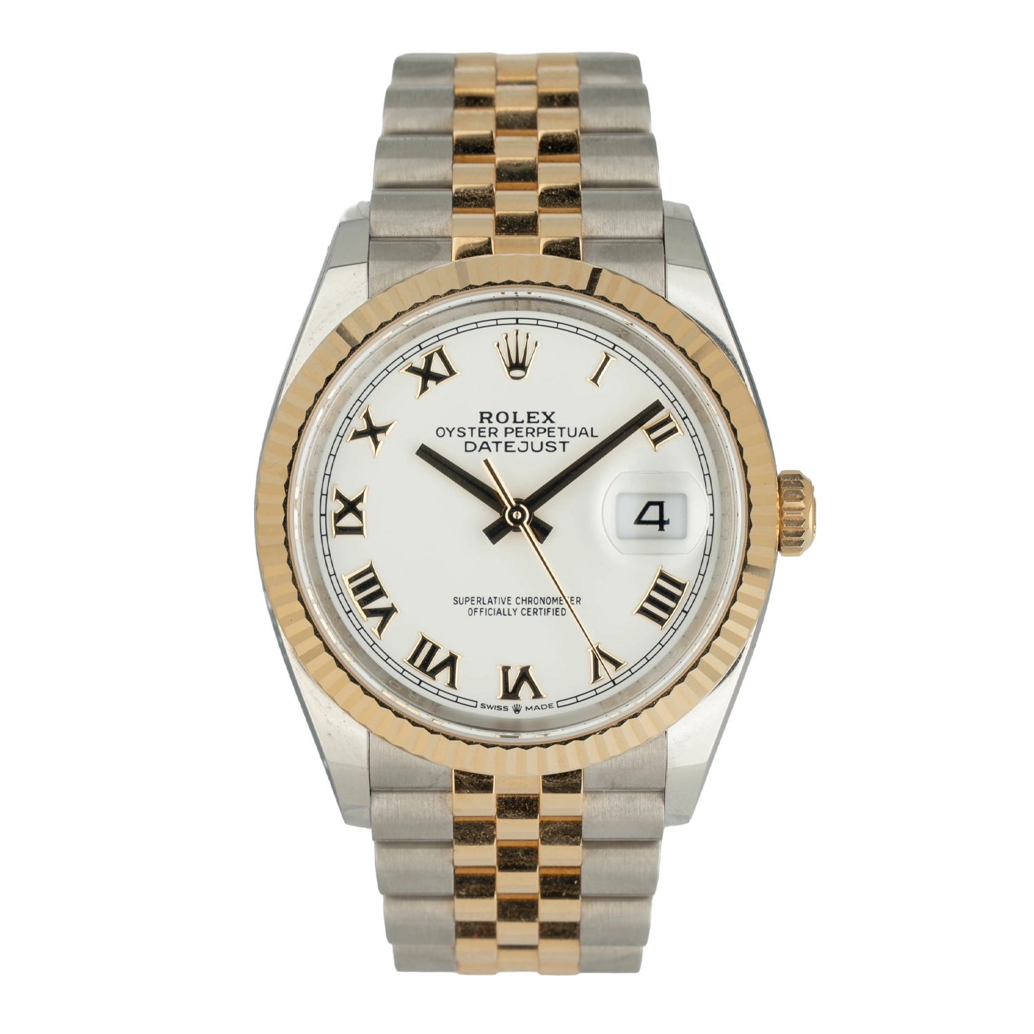 Rolex Datejust 36 White Dial