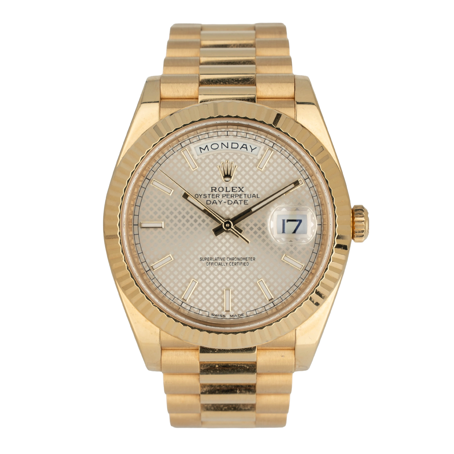 Rolex Day-Date - HONEY COMB DIAL